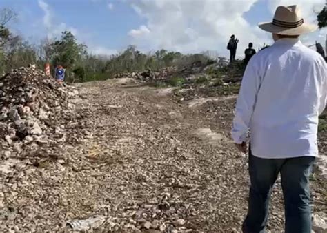 Recorrido A Zonas Donde Pasar El Tren Maya Revel La Gravedad De No