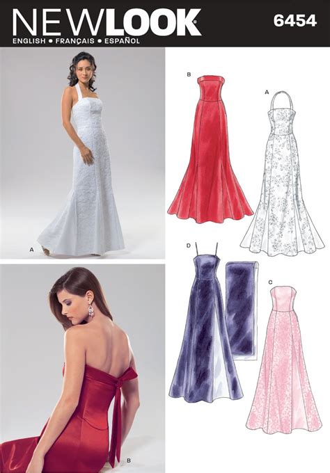 Evening Gown Dress Patterns FREE PATTERNS