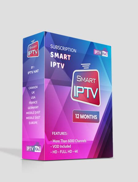 SMART IPTV 12 Months Subscription IPTV Hat