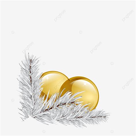 Golden Christmas Ball Vector Hd PNG Images Christmas Corner With