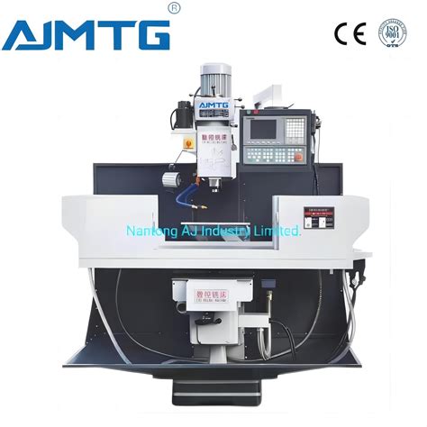 Vertical Milling Machine Auto Parts Tool Ram Type Turret Graphite Cnc