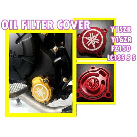 Y15ZR Y16ZR LC135 5S FZ150 R15 MT15 MINYAK OIL FILTER COVER TRANSPARENT