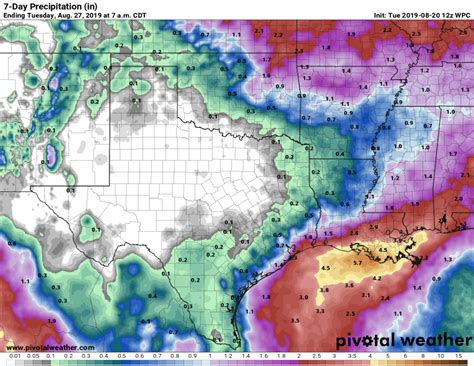 Somewhat Wetter Pattern Likely For This Weekend In Houston Space City