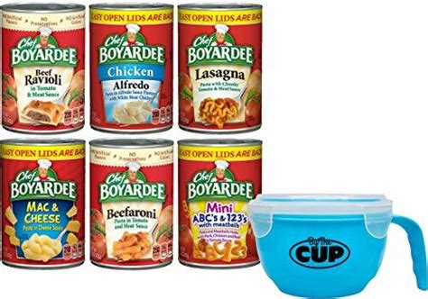 Chef Boyardee Variety Pack 6 Different Flavors With By The Cup