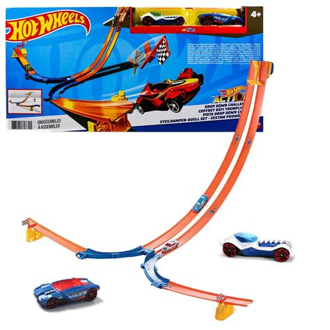 Hot Wheels Zestaw Podwójny Zjazd autka DNR Hot Wheels Sklep EMPIK