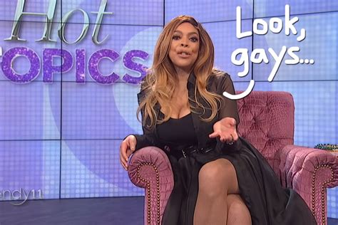 Wendy Williams DRAGGED On Twitter After Telling Gay Men Stop Wearing