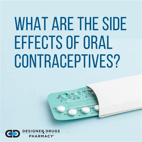 What are the side effects of oral birth control? — Designer Drugs Pharmacy