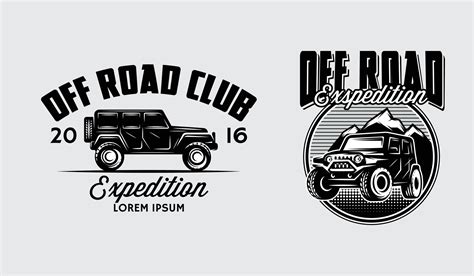 Offroad Adventure Jeep T Shirts Logo Designs 25941959 Vector Art At