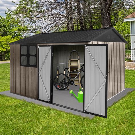 Buy X Ft Outdoor Storage Shed Large Garden Shed With Updated Frame