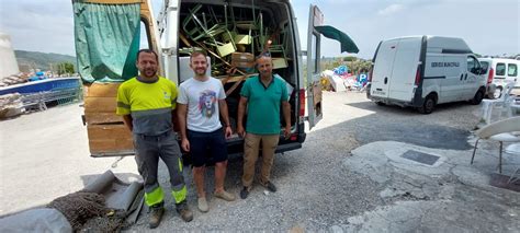 El Poble Nou De Benitatxell Env A Un Cargamento De Material Y