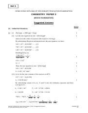 HKDSE Chem FX Mock Exam Paper 1 2012 Set 2 Eng Set 2 HONG KONG