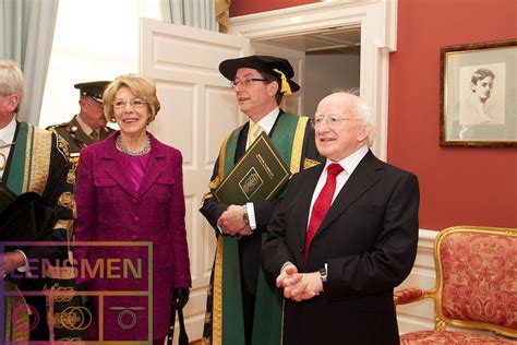 Nui Honours President Of Ireland His Excellency Dr Michael D