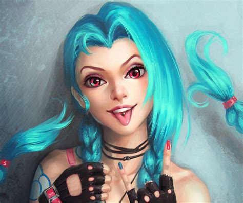 Jinx Splash Art Wiki League Of Legends Official Amino