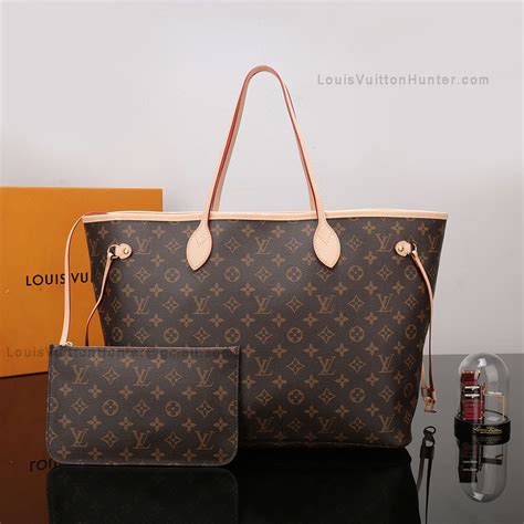 High End Monogram Canvas Neverfull Gm Beige M Louis Vuitton Replica