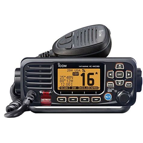 Icom M330 Fixed Mount Vhf Radio Defender Marine