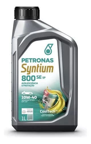 Kit C 2 Óleo Motor Petronas 10w40 Sp Syntium 800 Se 1l Frete grátis