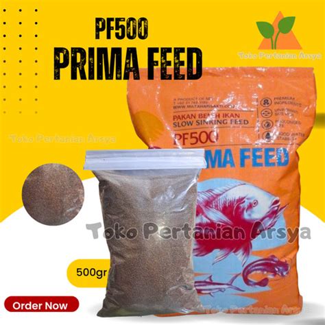 Jual Prima Feed PF500 500gr Pakan Pelet Benih Ikan Floatin PF 500