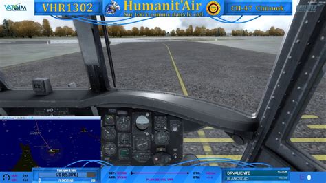 P3D V4 Vatsim Humanit Air Mission Aux Bahamas En Chinook CH47 De