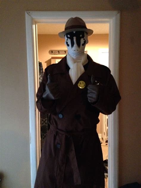 Pats awesome rorschach costume! | Costumes, Fashion, Coat