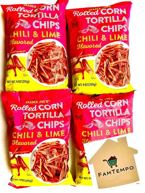 Amazon Rolled Corn Tortilla Chips Chili Lime Flavored Snack