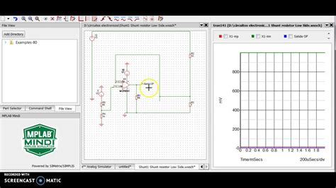 Rshunt Simulacion De Una Resistencia Shunt Youtube