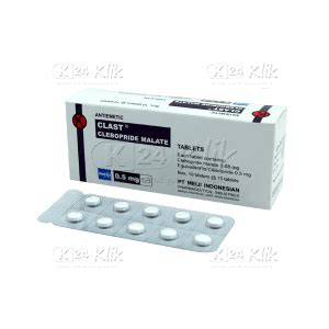 Clast 0 5 Tablet Manfaat Dosis Efek Samping K