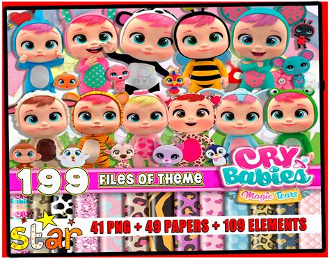 Cry Babies Clipart Cry Babies Png Cry Babies Paper Cry Babies Etsy