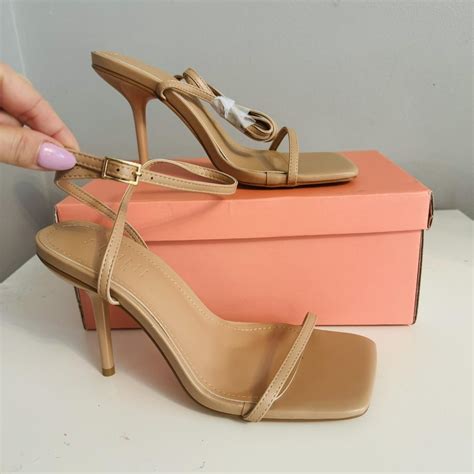 Simmi London High Heels New With Box UK UK Nude Depop