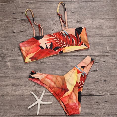 Aliexpress Buy Newest Summer Sexy Bikini Women Swimwear Bandeau