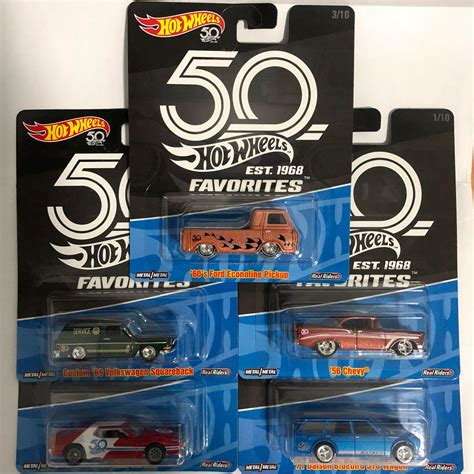 Hot Wheels Th Anniversary Set Of Pcs Hobbies Toys Toys Games On Carousell
