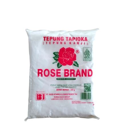 Jual Tepung Tapioka Kanji Rose Brand 200 Gr Shopee Indonesia