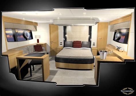 Sunseeker Manhattan 63 Yacht interior by Design Unlimited — Yacht Charter & Superyacht News