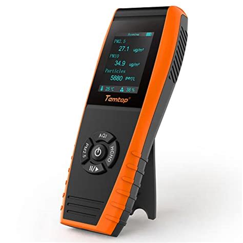 Temtop Moniteur De Qualit De L Air Int Rieur En Aqi Pm Pm