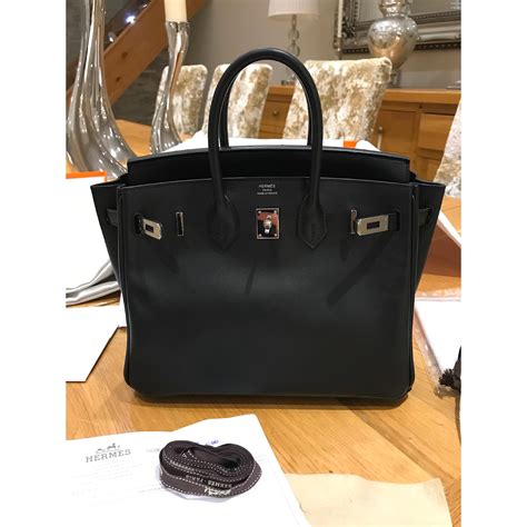 Hermes Birkin Bag 25 Black | semashow.com