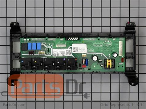 WB27X33137 GE Oven Control Board And Overlay Parts Dr