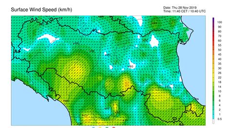 Mappe Interpolate Centro Meteo Emilia Romagna