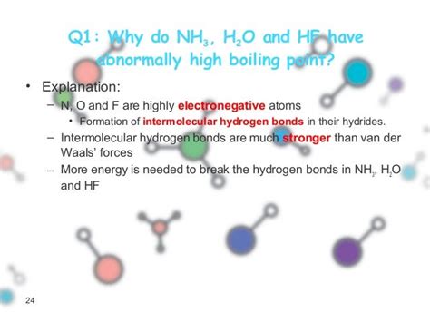 Chemistry hydrogen bonding