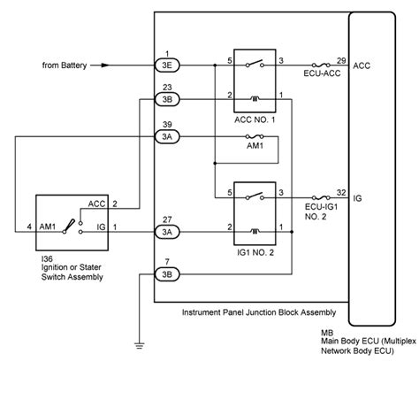 ignition switch circuit diagram - Wiring Today