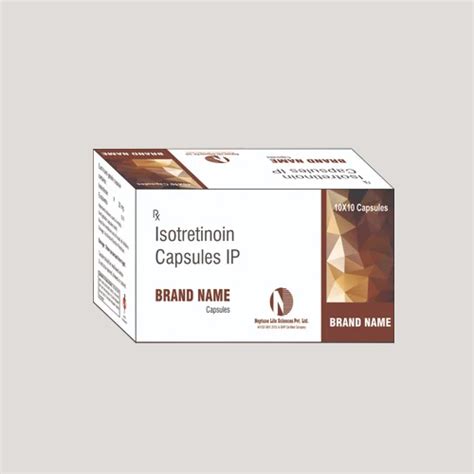 mg isotretinoin capsules ip   inr  solan neptune life