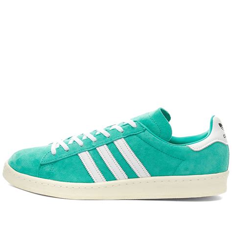 Adidas Campus 80s Mint, White & Black | END. (RU)