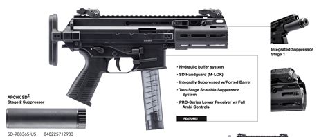 Bandt Apc9k Sd2 Sbr Falling Skies Corp