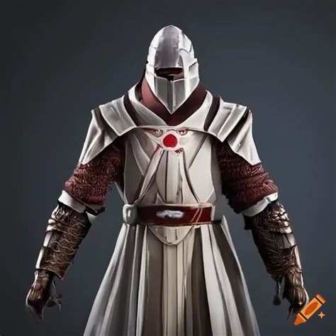 Suguru Geto Fusion Mace Windu As White Templar Armor Knight With Sword