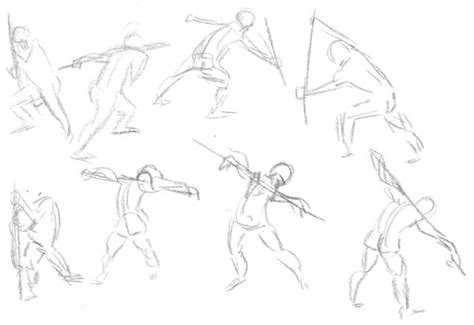 Action Poses - Drawing Skill