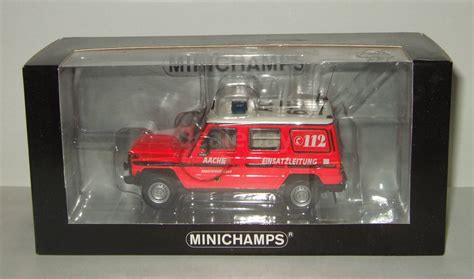 Мерседес Бенц Mercedes Benz 230 GE Berufsfeuerwehr Aachen 4x4 2000