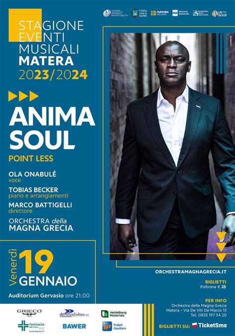 ANIMA SOUL POINT LESS Auditorium Gervasio Matera Orchestra Magna