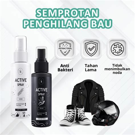 Jual FarkaLab Active Spray 100ml Parfum Pengharum Sepatu Helm Jaket