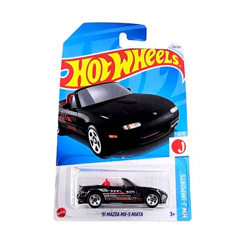 Carrinho Hot Wheels Mazda MX Miata J Imports Mattel Shopee Brasil