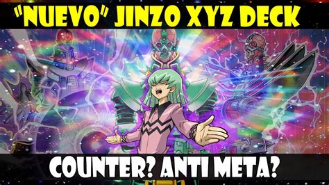 NUEVO JINZO XYZ DECK J DES A ALGUNOS DECKS HACER COUNTER Y ESAS