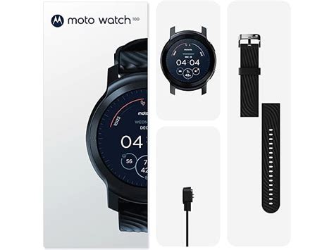 Motorola Moto Watch 100 Smart Watch 42 Millimeter Gps