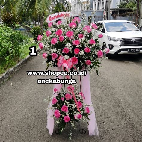 Jual Standing Flowers Ucapan Pembukaan Toko Congratulation Grand